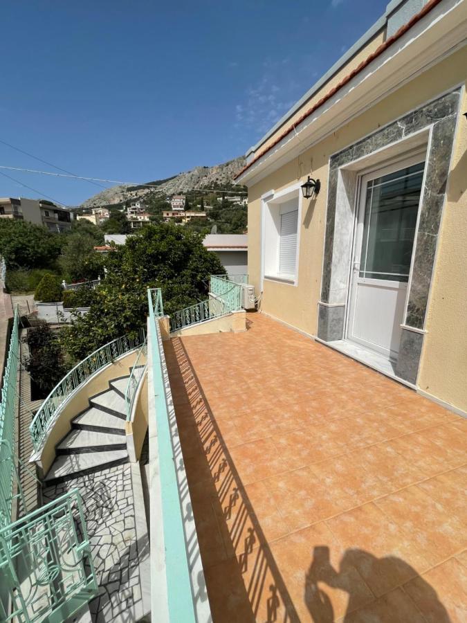 Odysseus Lägenhet Vrontádos Exteriör bild